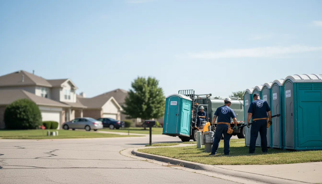 Porta Potty Rental in Smackover, AR near me